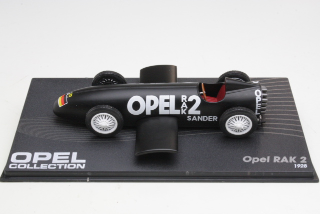 Opel RAK 2 Raketenwagen 1928, black