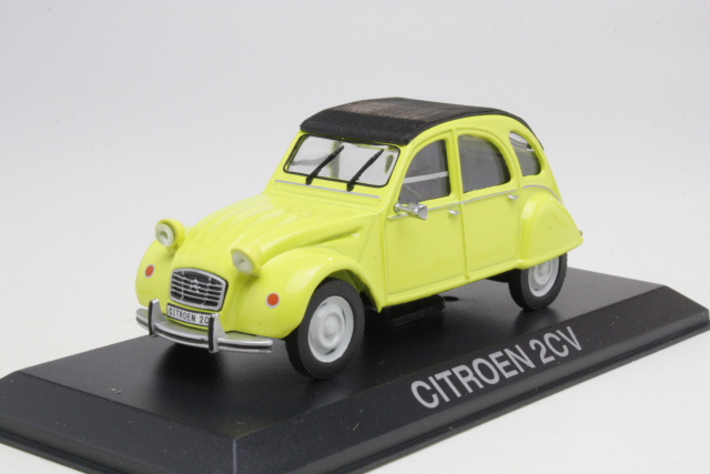 Citroen 2CV, yellow