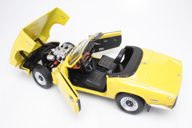 Triumph Spitfire Mk.IV Cabriolet 1970, keltainen
