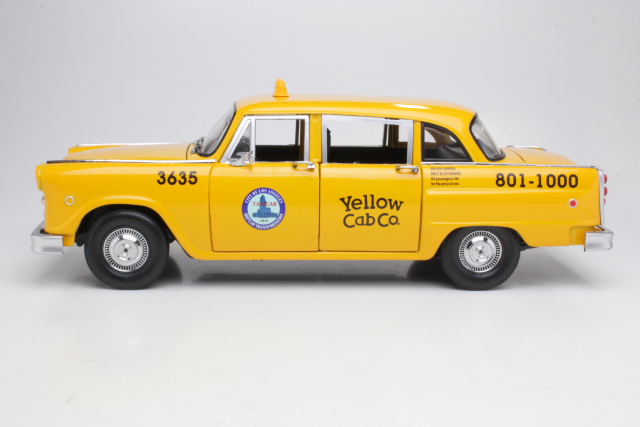 Checker A11 Los Angeles Taxi 1981, keltainen - Sulje napsauttamalla kuva