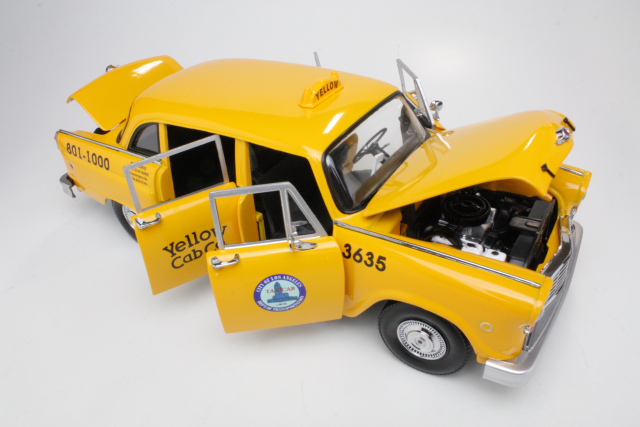 Checker A11 Los Angeles Taxi 1981, yellow