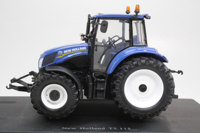 New Holland T5.115, sininen - Sulje napsauttamalla kuva