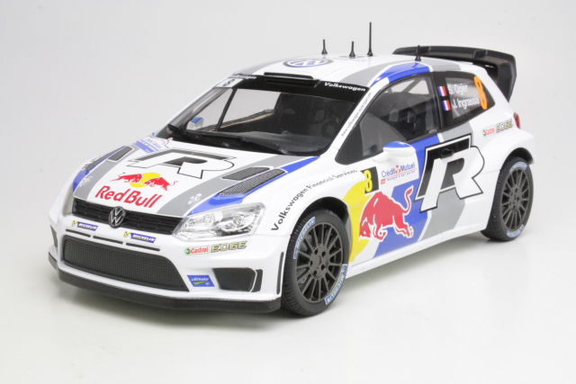VW Polo R WRC, 1st. France 2013, S.Ogier, no.8