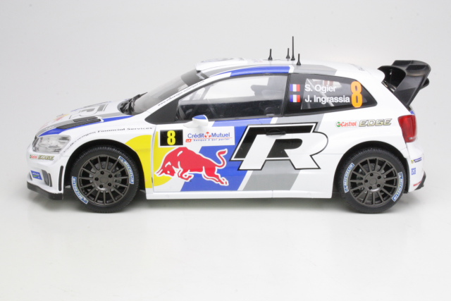 VW Polo R WRC, 1st. France 2013, S.Ogier, no.8
