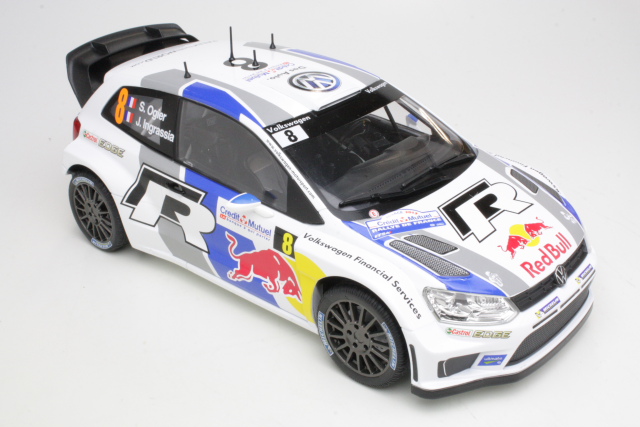 VW Polo R WRC, 1st. France 2013, S.Ogier, no.8 - Sulje napsauttamalla kuva