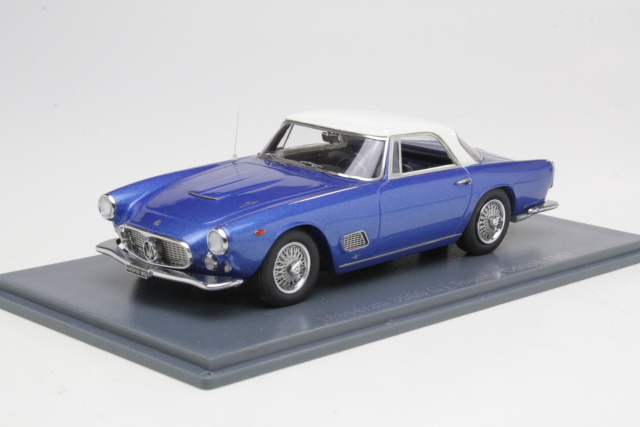 Maserati 3500GT Touring 1957, sininen/valkoinen