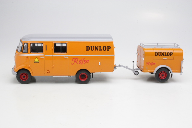 Mercedes L319 "Dunlop" 1961 + Perävaunu