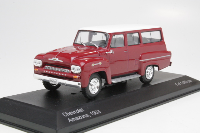 Chevrolet Amazona 1963, dark red