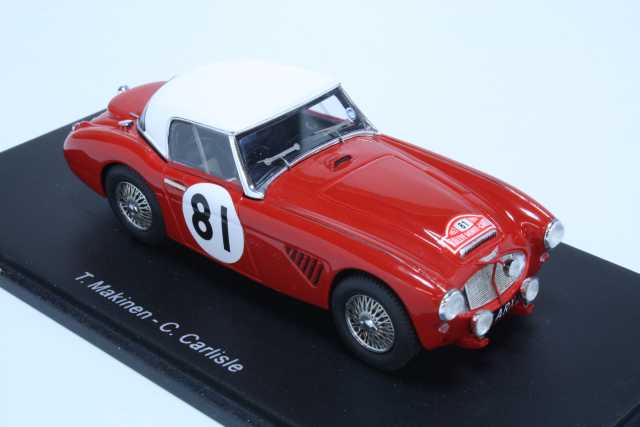 Austin Healey 3000, Monte Carlo 1963, T.Mäkinen, no.81 - Sulje napsauttamalla kuva