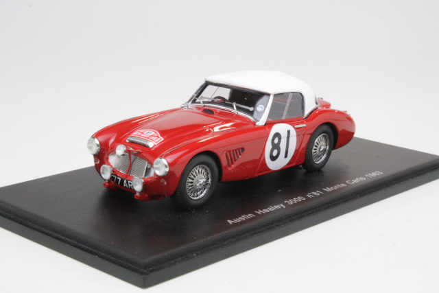 Austin Healey 3000, Monte Carlo 1963, T.Mäkinen, no.81 - Sulje napsauttamalla kuva