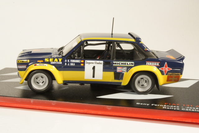 Fiat 131 Abarth, Catalunya 1979, B.Fernandez, no.1