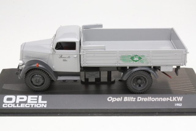 Opel Blitz 3 tonne LKW 1952 "Booss & Co", harmaa - Sulje napsauttamalla kuva