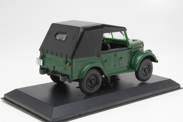 GAZ 69A 1972, tummanvihreä