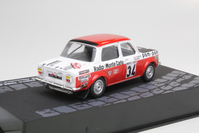 Simca 1000 Rallye 2, Monte Carlo 1973, B.Fiorentino, no.34