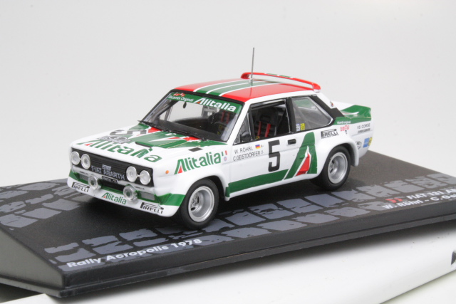 Fiat 131 Abarth, Acropolis 1978, W.Rohrl, no.5