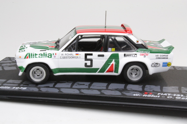 Fiat 131 Abarth, Acropolis 1978, W.Rohrl, no.5