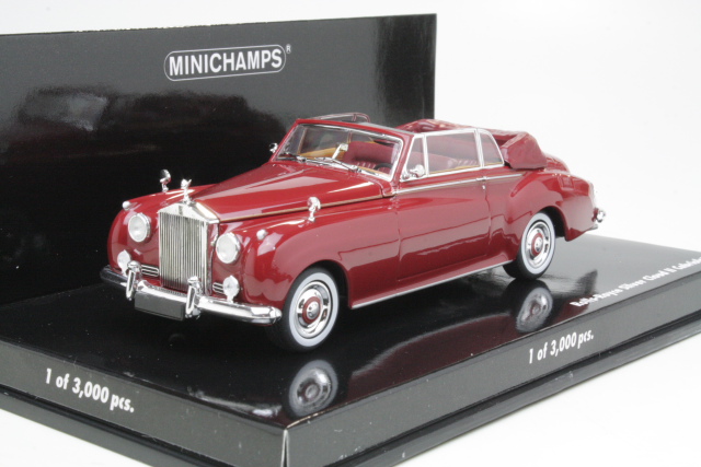 Rolls-Royce Silver Cloud II Cabriolet 1960, punainen