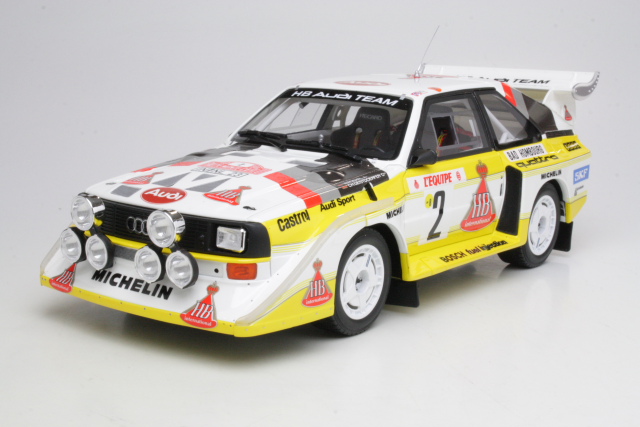 Audi Sport Quattro S1, Monte Carlo 1986, W.Rohrl, no.2 - Sulje napsauttamalla kuva