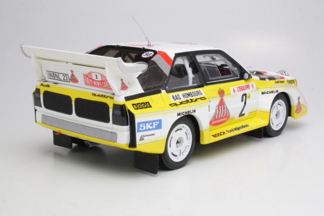 Audi Sport Quattro S1, Monte Carlo 1986, W.Rohrl, no.2 - Sulje napsauttamalla kuva