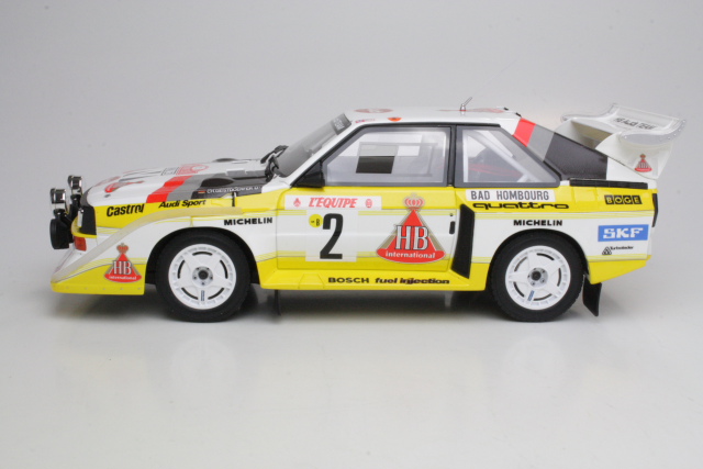 Audi Sport Quattro S1, Monte Carlo 1986, W.Rohrl, no.2 - Sulje napsauttamalla kuva