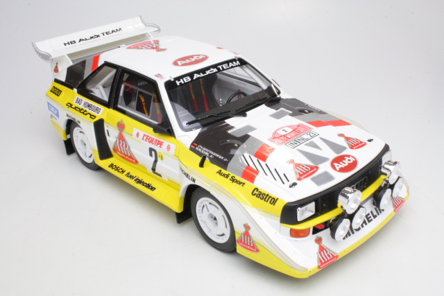 Audi Sport Quattro S1, Monte Carlo 1986, W.Rohrl, no.2 - Sulje napsauttamalla kuva