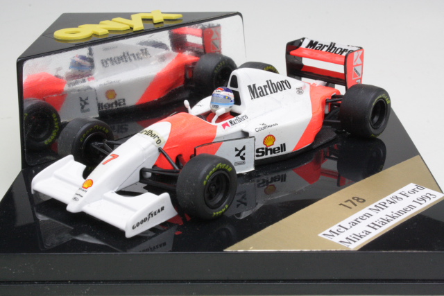 McLaren Ford MP4/8, F1 1993, M.Häkkinen, no.7 - Sulje napsauttamalla kuva