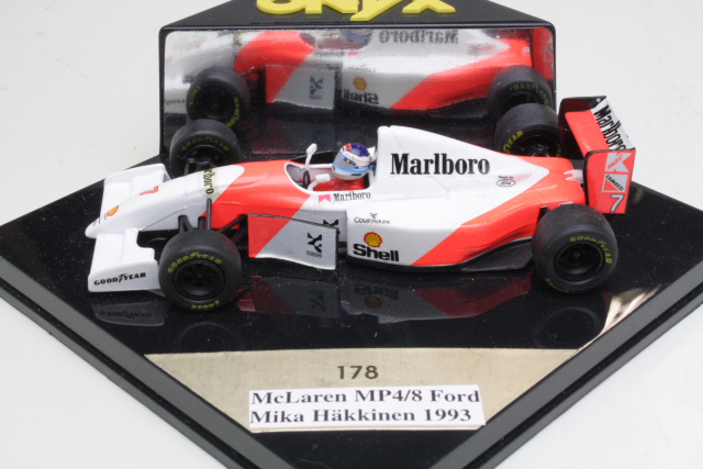 McLaren Ford MP4/8, F1 1993, M.Häkkinen, no.7 - Sulje napsauttamalla kuva