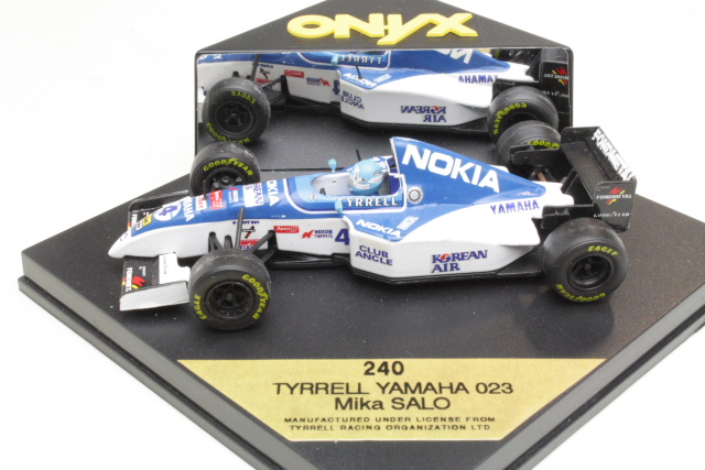 Tyrrell Yamaha 023, F1 1995 "Nokia", M.Salo, no.4 - Sulje napsauttamalla kuva