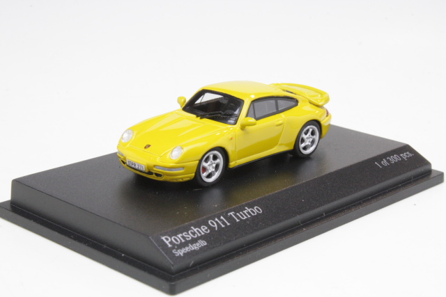 Porsche 911 (993) Turbo 1995, keltainen
