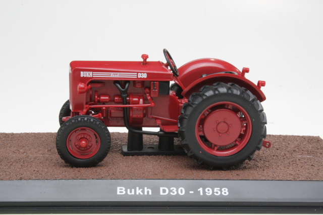 Bukh D30 1958, punainen - Sulje napsauttamalla kuva