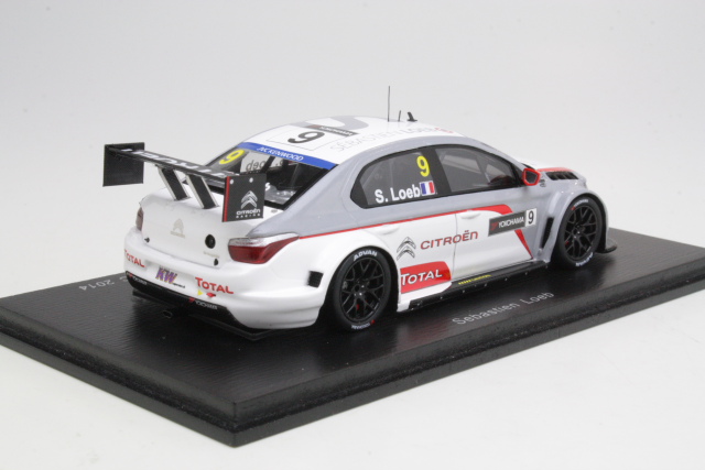 Citroen C-Elysee, 1st. R1 Slovakia Ring WTCC 2014, S.Loeb, no.9