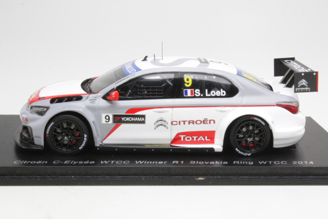 Citroen C-Elysee, 1st. R1 Slovakia Ring WTCC 2014, S.Loeb, no.9