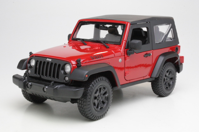 Jeep Wrangler 2014, punainen - Sulje napsauttamalla kuva