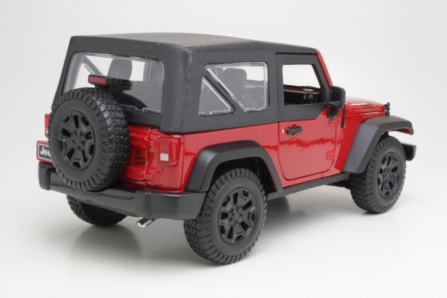 Jeep Wrangler 2014, red