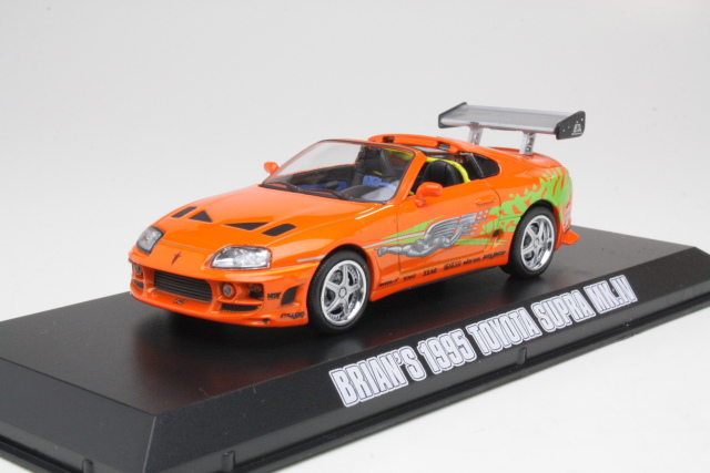 Toyota Supra Mk4 (A80) 1995, orange