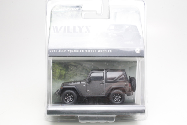 Jeep Wrangler 2014, harmaa "Willys Wheeler Edition" - Sulje napsauttamalla kuva