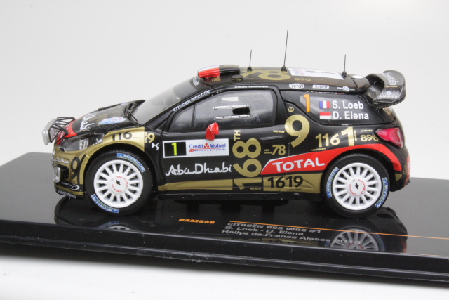 Citroen DS3 WRC, France 2013, S.Loeb, no.1 - Sulje napsauttamalla kuva