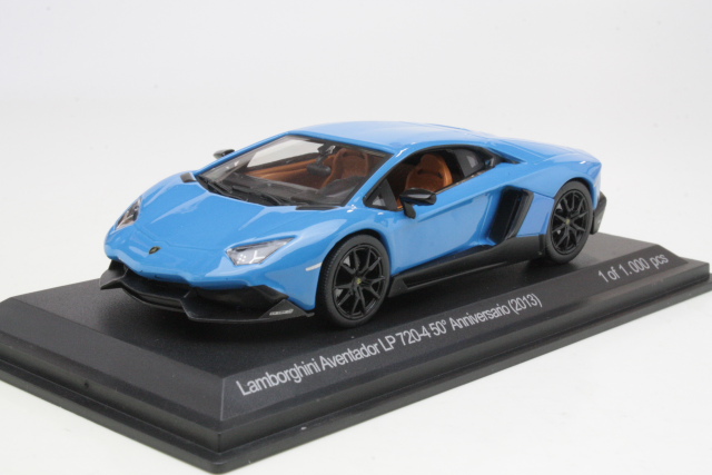 Lamborghini Aventador LP720-4 50° Anniversary 2013, sininen
