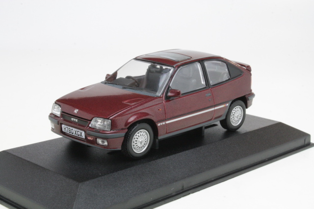 Vauxhall Astra Mk2 GTE 16V Champion, dark red