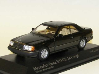 Mercedes 300CE-24 Coupe (c124) 1990, musta - Sulje napsauttamalla kuva