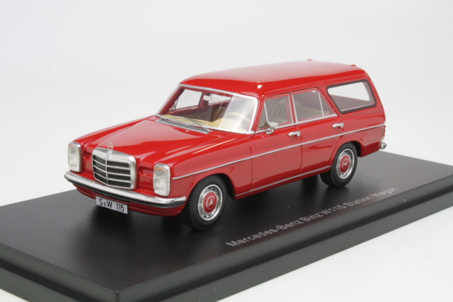 Mercedes 220 (W115) Binz 1974, punainen