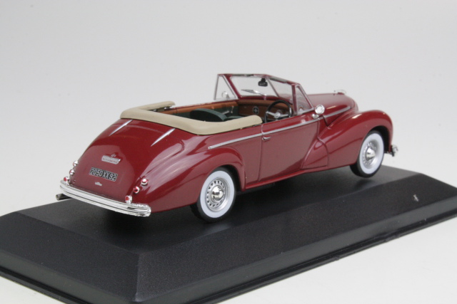 Hotchkiss Antheor Cabriolet 1953, red