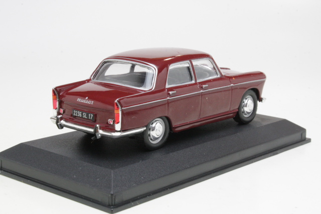 Peugeot 404 Sedan 1965, punainen