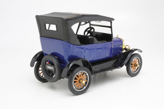 Ford Model T Touring 1925, sininen/musta - Sulje napsauttamalla kuva
