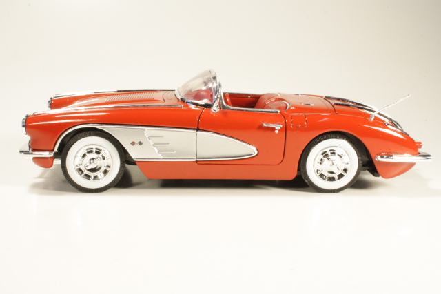 Chevrolet Corvette 1958 Cabriolet, punainen