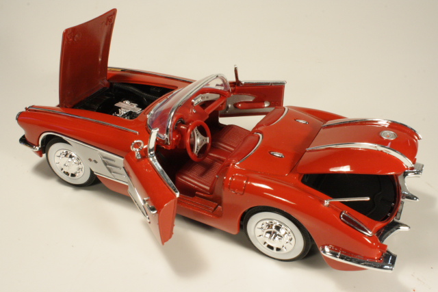 Chevrolet Corvette 1958 Cabriolet, punainen