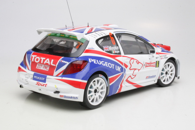 Peugeot 207 S2000, San Remo 2009, K.Meeke, no.6