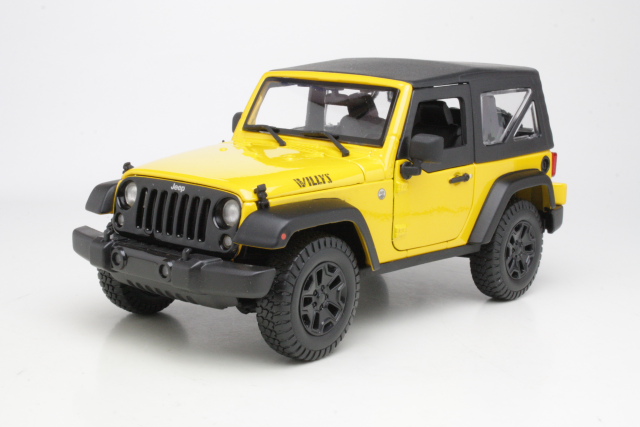 Jeep Wrangler 2014, keltainen - Sulje napsauttamalla kuva