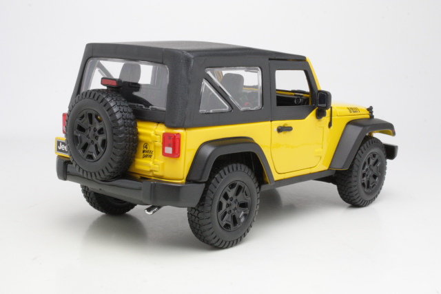 Jeep Wrangler 2014, keltainen