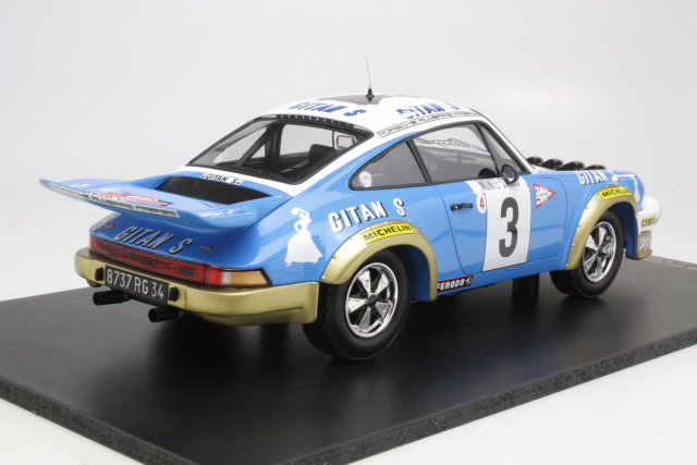 Porsche 911 Carrera, 1st. Monte Carlo 1978, J.P.Nicolas, no.3 - Sulje napsauttamalla kuva